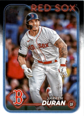 2024 Topps Series One #108 Jarren Duran Boston Red Sox MLB
