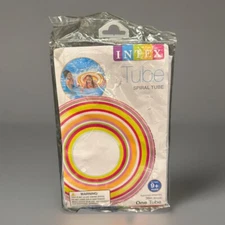 Intex Inflatable Spiral Tube 36 Inch Pool Float 2016 Ages 9+ Brand New