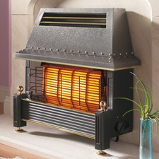 Flavel Regent Gas Fire Black FRGCN0EN 7 Year Warranty Radiant Fire