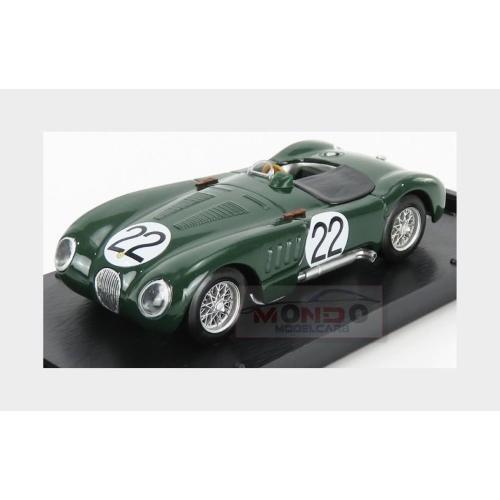1:43 Brumm Jaguar C-Type Xk-120C 3.4L S6 #22 24H Le Mans 1951 Moss Fairman R356B - Picture 2 of 2