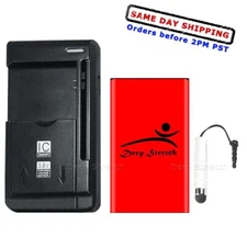 Deep Stretch 3020mAh Lithium Battery Universal AC Charger for ZTE Velocity MF923