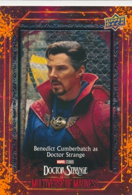 E-1 BENEDICT CUMBERBATCH 2023 UD Doctor Strange Multiverse of Madness ENSEMBLE