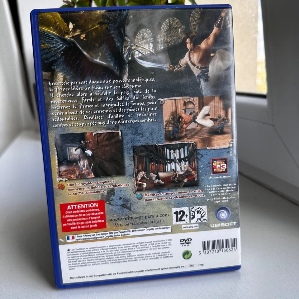 Prince of Persia: The Sands of Time | PlayStation 2 PS2, Complete CIB w/Manual - Image 2 of 4