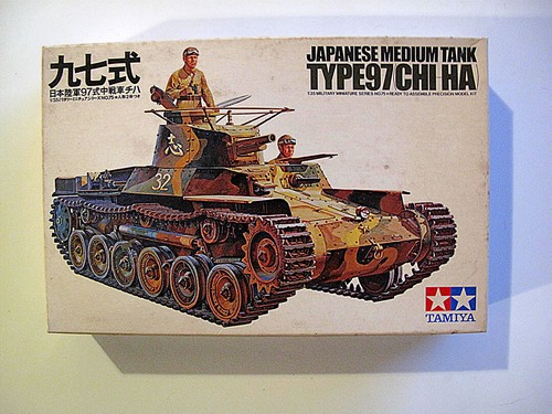 Maquette Tamiya 1:35 Char Japonais Type 97 Chi-Ha WWII - Kit à Monter, Détaillé Et Historique