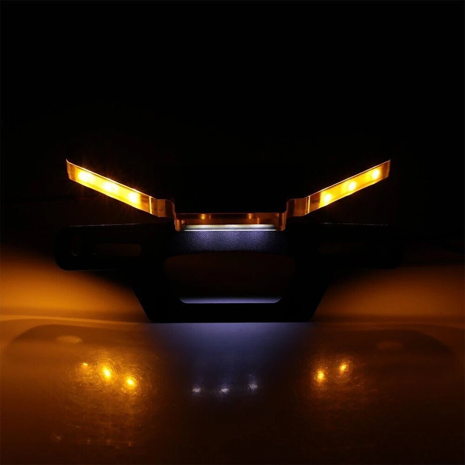Rear Tail Tidy License Plate Holder LED Signal Light For CFMOTO 450SR 2022-2023 Foto 4 de 4