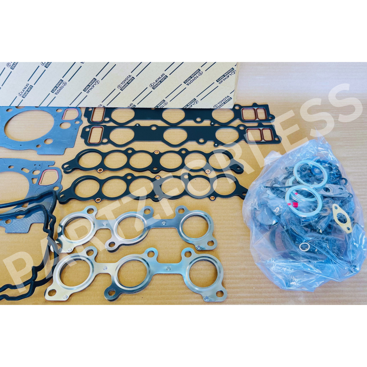 04111-62081 TOYOTA GENUINE GASKET KIT, ENGINE OVERHAUL 0411162081 