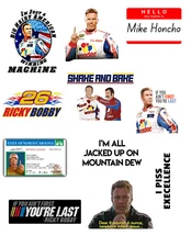 Talladega Nights Sticker Pack