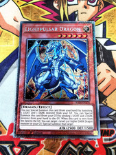 Lichtpulsardrache ra04-de176 (NEU) Platin-Geheim Yu-Gi-Oh