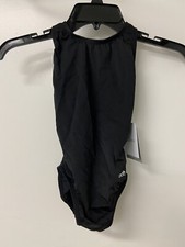 womens DOLFIN 7482S size 26 One Piece Racing Racerback Swimsuit black