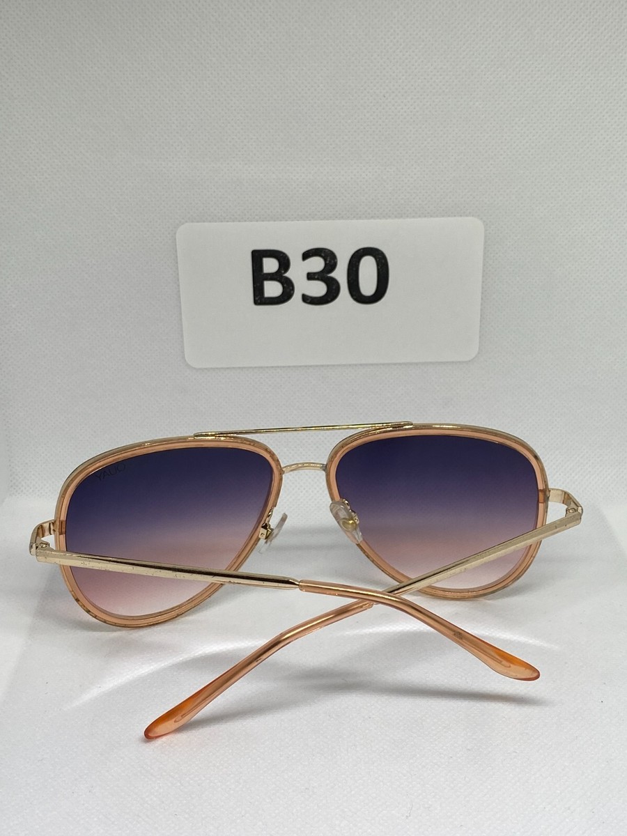 Quay Aviator Sunglasses All In 111 Clear Frames Gradient  display picture 3