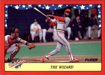 OZZIE SMITH HOF   1980's Collection    YOU PICK FAVS ST. LOUIS CARDINALS The Wiz