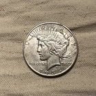 1935 S $1 Peace Silver One Dollar US San Francisco AU ZM