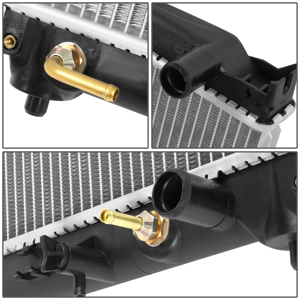 PARA 92-98 SUZUKI SIDEKICK/CHEVY TRACKER AT OE ESTILO RADIADOR DE ALUMINIO DPI 1864 Foto 4 de 4