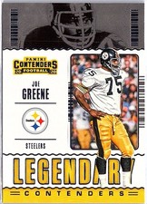 2020 Panini Contenders #LC-JGR Joe Greene Legendary Contenders