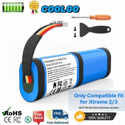for JBL Xtreme 2/3 Wireless Bluetooth Speaker Battery GSP-2S2P-XT3A Replacement