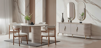 Elegantes 6-Teiliges Esszimmer-Set Mit Tisch StüHlen & Sideboard