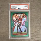 Panini Prizm Tom Brady #255 Green Prizm PSA 10 Buccaneers 2020