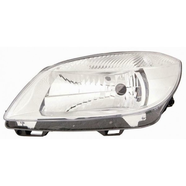 Scheinwerfer Links FüR Skoda Fabia Roomster 2010 Al 2014 Verchromt 5J1941017C-image