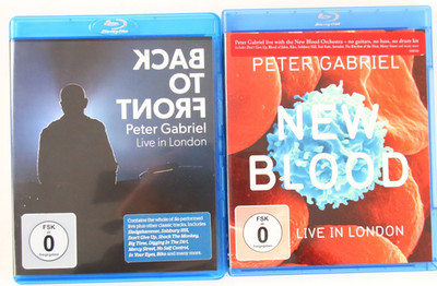 Bluray Peter Gabriel New Blood Back To Front Live in London Sehr Gut