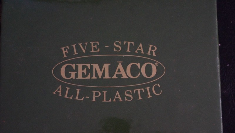 Vintage Five Star Gemaco Casino All Plastic Playing Cards Sealed NOS