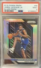 2018-19 Panini Prizm - Jaren Jackson Jr. #66 Silver Prizm (RC) PSA 9