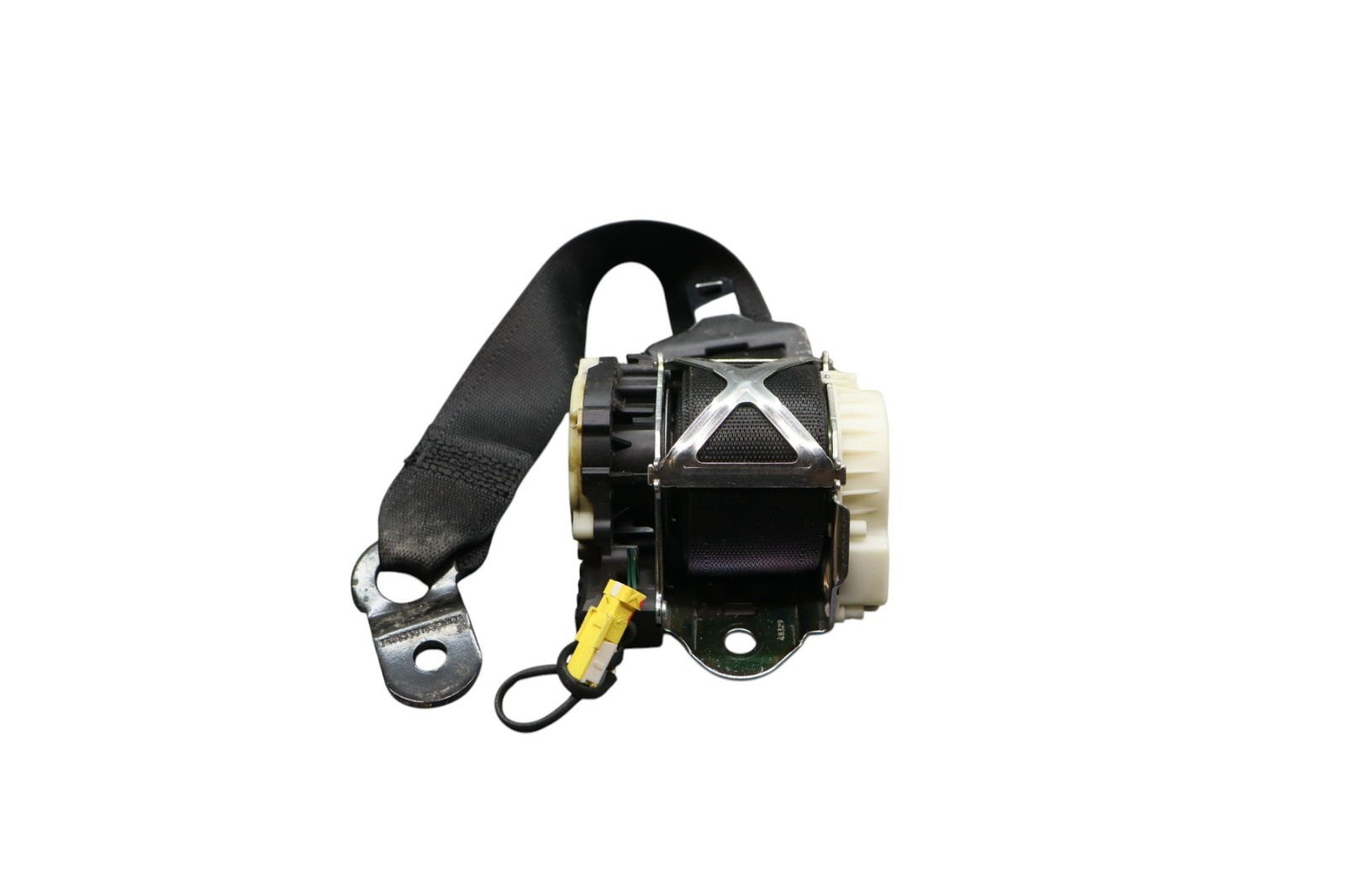 09-13 Maserati Quattroporte M139 Front Right Side Seat Belt Retractor Black Oem