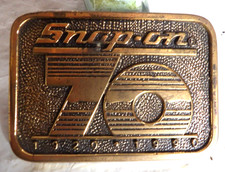 Vintage Snap-on 70th Anniversary Belt Buckle, VERY NICE