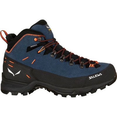 Salewa Alp Mate Winter Mid WP Hiking Boot - Men's Dark Denim/Black, 10.5