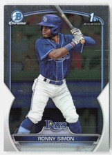 2023 Bowman #BCP-112 Ronny Simon Chrome Prospects