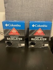 Unisex Columbia Omni Heat Base Layer Legging Bottoms AND Top Shirt Youth M 10/12