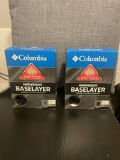 Unisex Columbia Omni Heat Base Layer Legging Bottoms AND Top Shirt Youth M 10/12