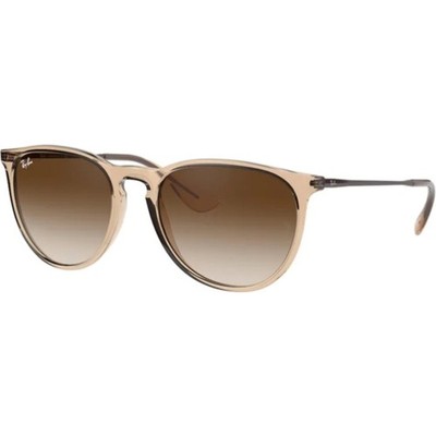Ray-Ban Adult Erika Transparent Brown/Brown Gradient Dark Brown 57mm Sunglasses