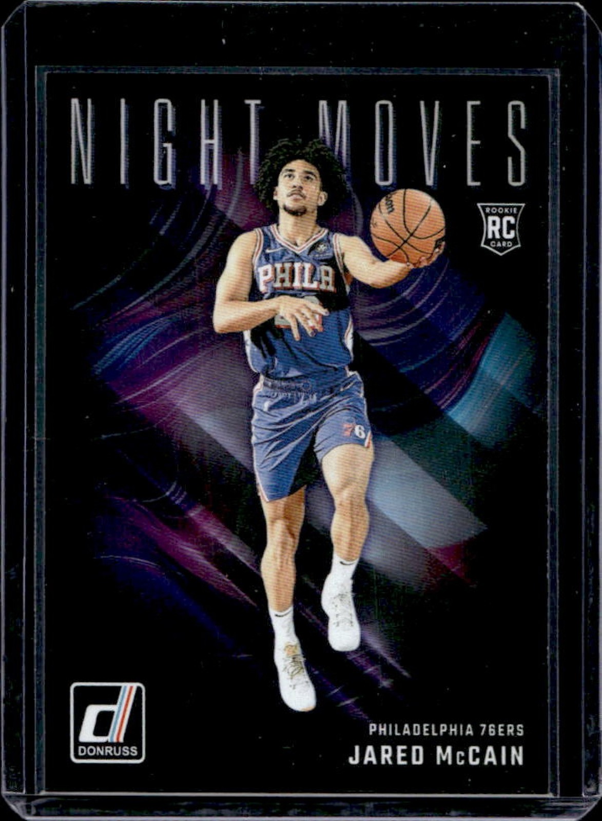 2024-25 Donruss Jared McCain Night Moves RC Rookie #29 76ers