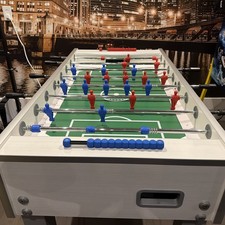 Luxury Full-Size Foosball Table   Contemporary Gray Finish indoor and outdoor 