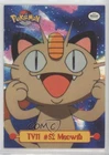 Meowth 1st Printing (Blue Topps Logo) Pokemon TV Animation Edition Series 1 12hh
