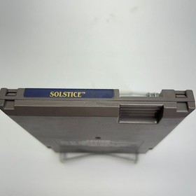 Solstice La Ricerca dello Staff di Demnos NES Videogioco Solo Gioco Classico