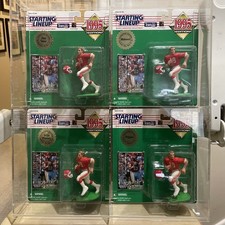 Complete Set 1995 Starting Lineup Joe Montana Chiefs Convention Figures In Case