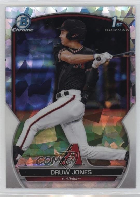 2023 Bowman Chrome Prospects Atomic Refractor Druw Jones #BCP-25 0v6i