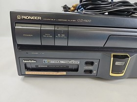Pioneer CLD-A100 Laser Active LD Player with PAC S10 SEGA Remote CPD-S-1 Tested