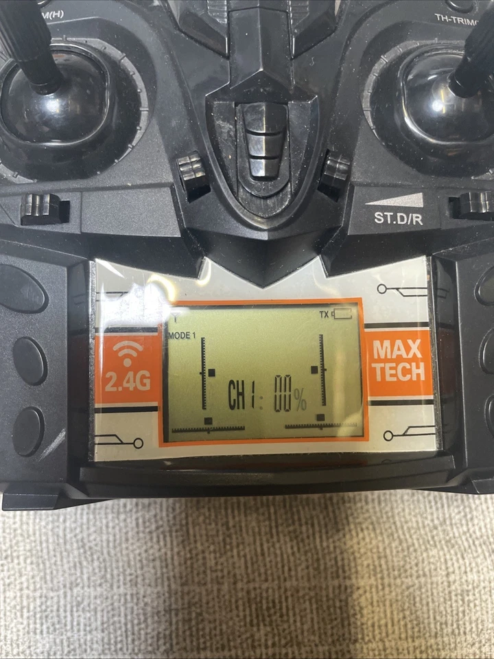 Rare H120 RC Boat Max Tech Skytech 2.4GHz Remote Control ONLY! - Image 2 of 4