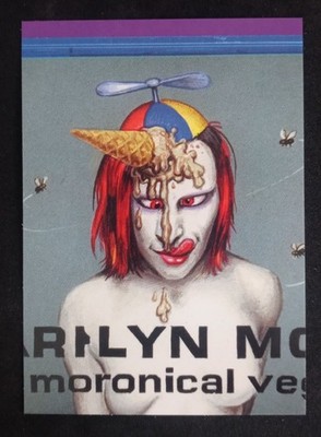 2001 Silly CDs Parody Trading Card #3B Marilyn Moron Puzzle Piece