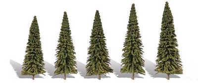 Woodland Scenics WTR3565 TR3565 Forever Green Bäume 2 - 3 1/2 Zoll (5er Pack)