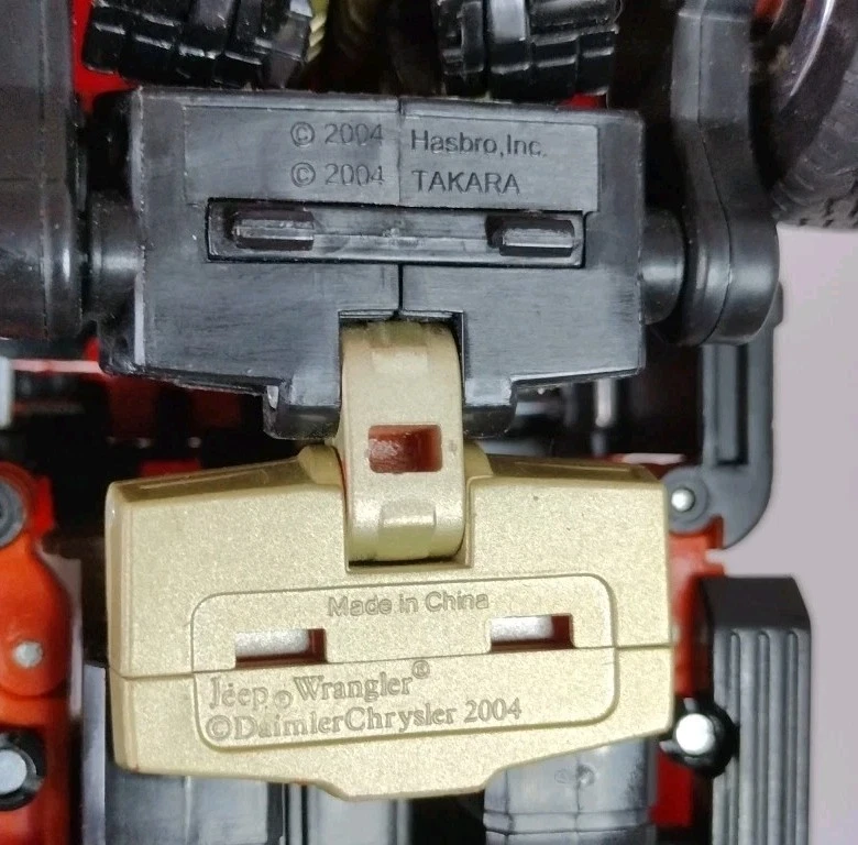 Transformers Alternators Rollbar Jeep Wrangler Sport Incomplete Orange - Image 4 of 4