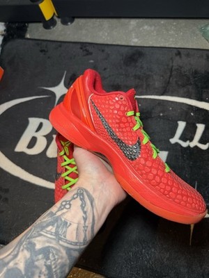 Size 8.5 - Nike Kobe 6 Protro Low Reverse Grinch | eBay
