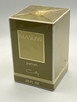 Coty MASUMI Parfum 7.5ml /0.25fl oz. Vintage New Sealed