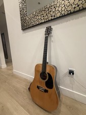 Vintage 1970s Nashtone W290 Acoustic Guitar MIJ Japan lawsuit era Martin D-28