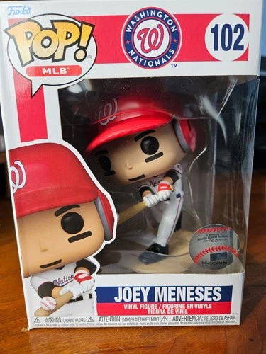 Joey Meneses Funko Pop! MLB #102 Washington Nationals Vinyl Figure