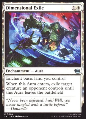 Dimensional Exile U Teenage Mutant Ninja Turtles 4 NM