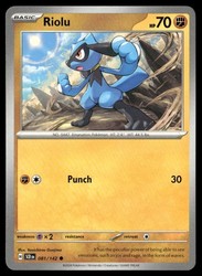Riolu 081/142 Stellar Crown Common
