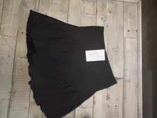 Designed by Randall Dancewear Kids Skirt- Spandex Size Small Black